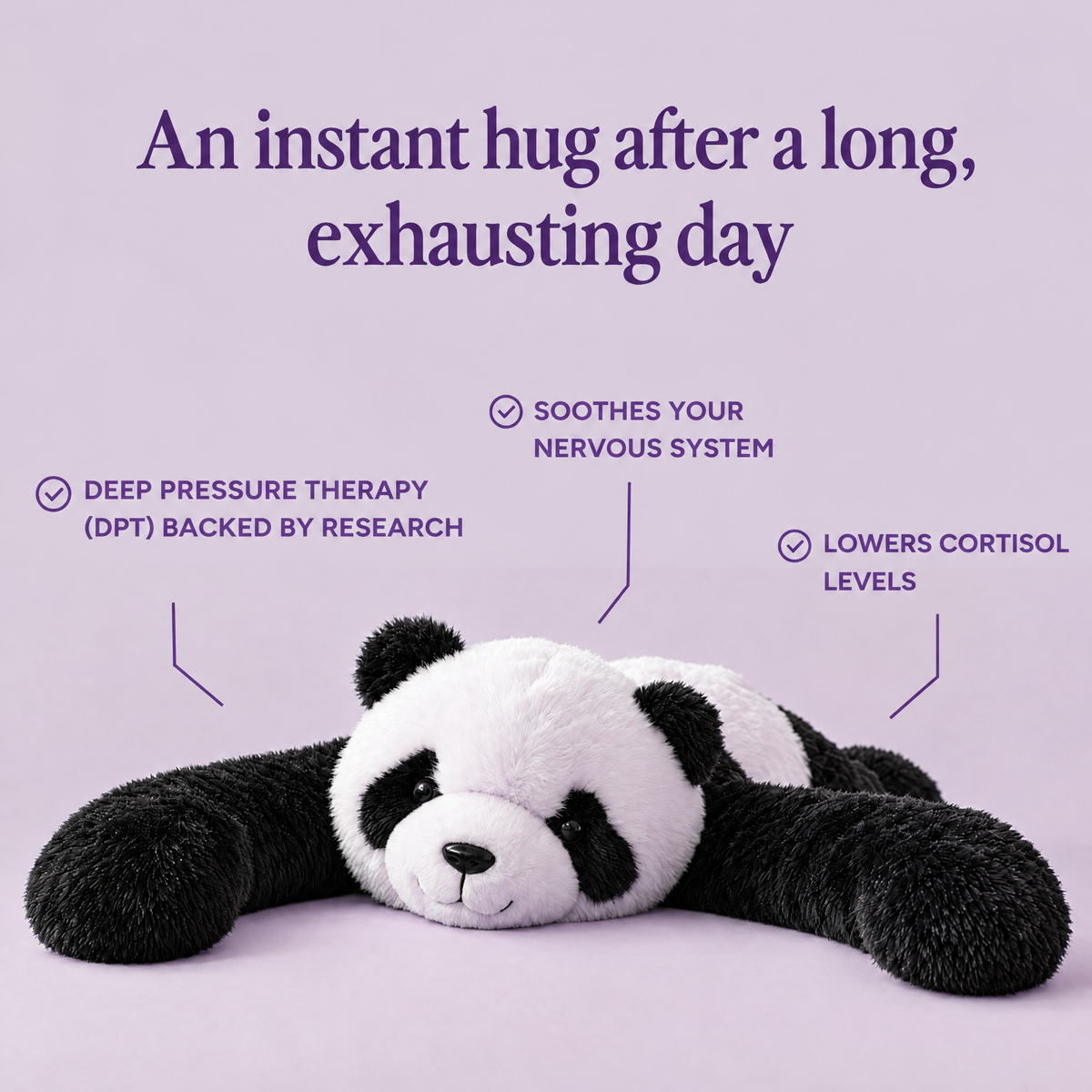 Panchi the weighted panda